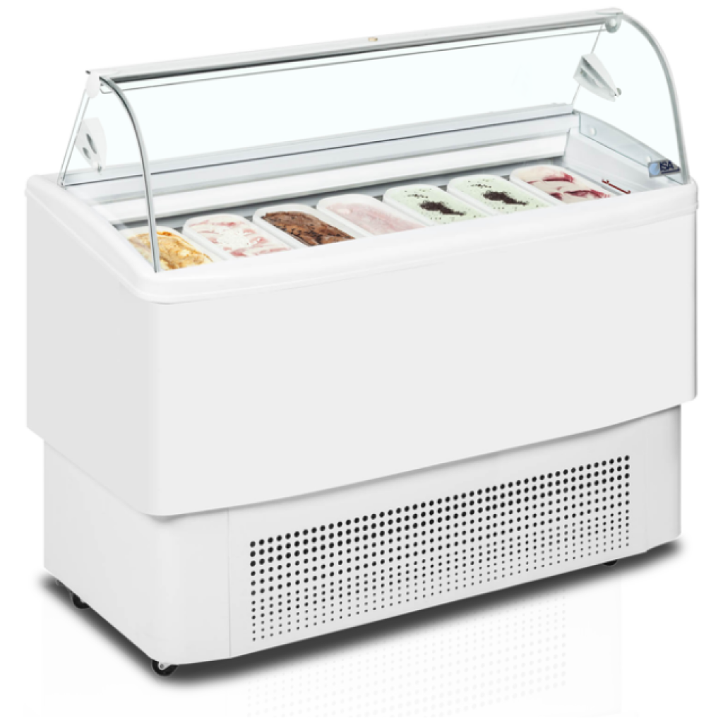 Ventilovaný distributor kopečkové zmrzliny TEFCOLD FIJI 7