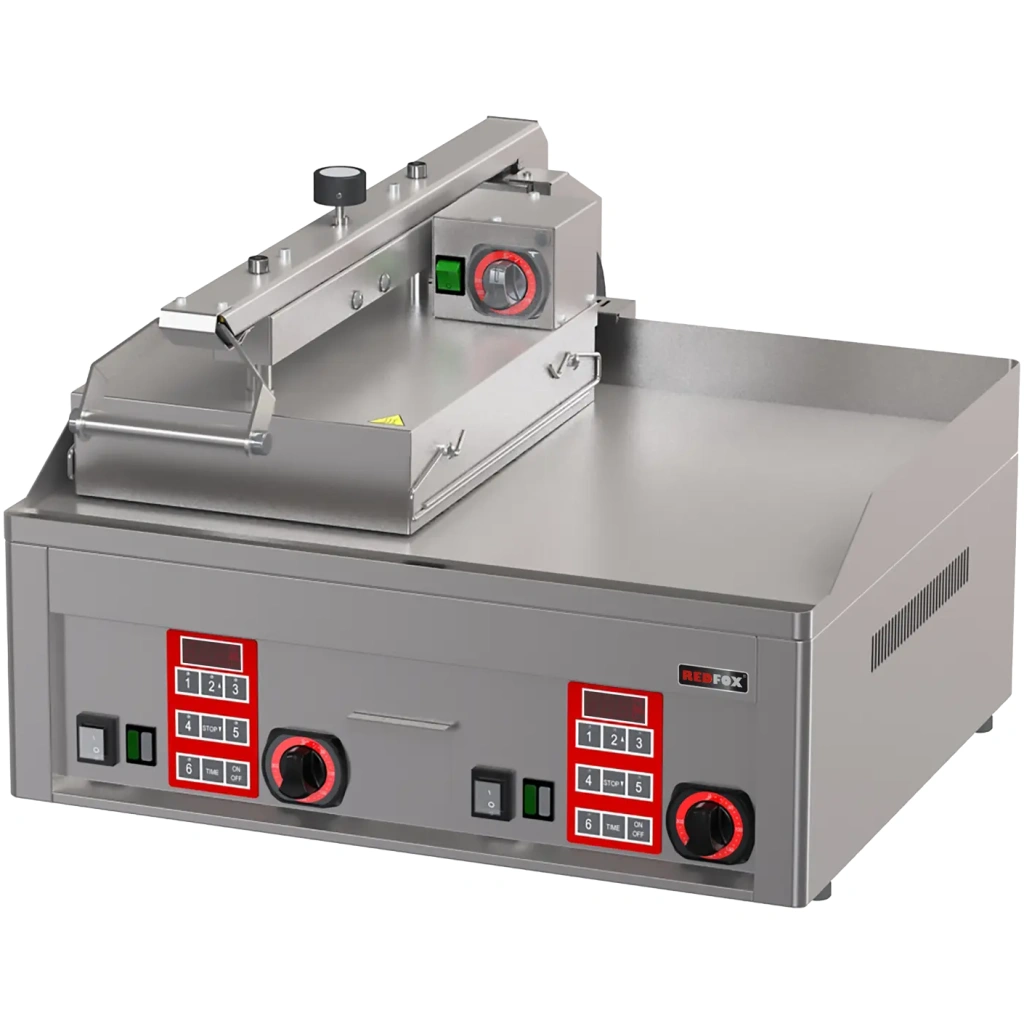 Poloautomatický steak gril durable chrom | REDFOX - KDA 63 ED